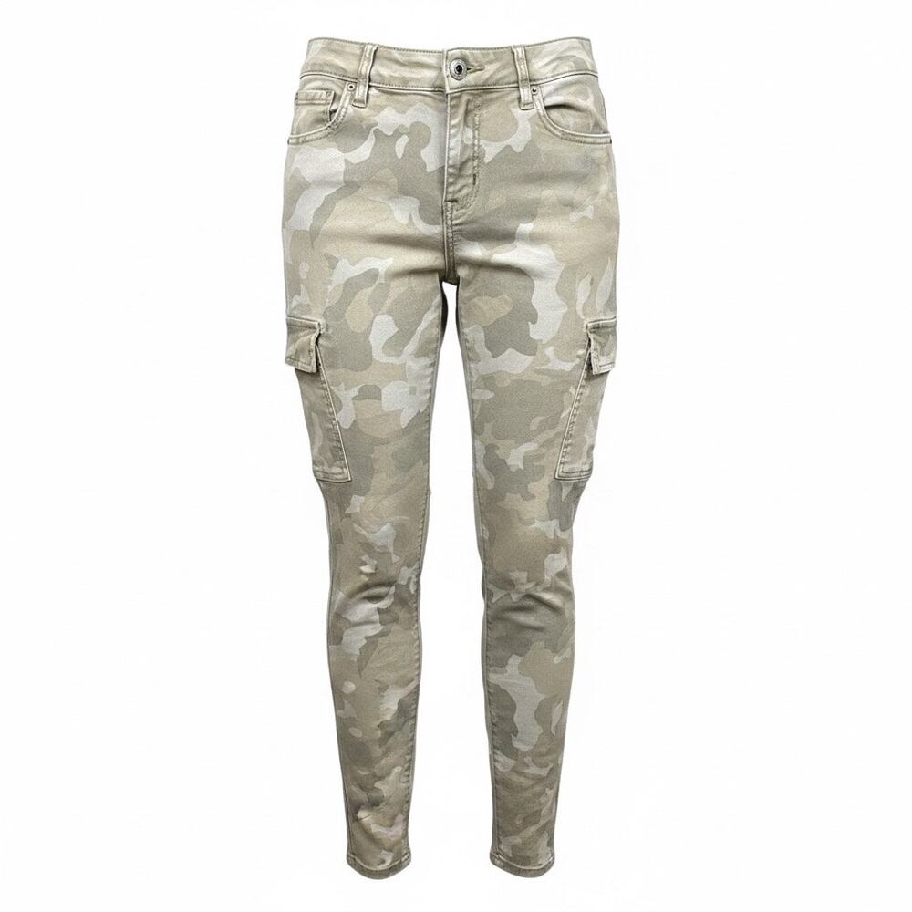 Old Navy Camo Rockstar Super Skinny High-Rise Secret Slim Pockets Sz 8 | GUC